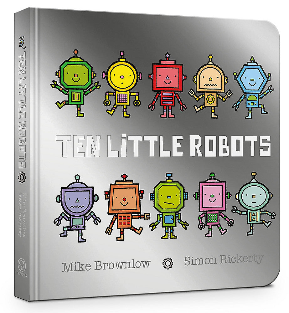 Ten Little Robots (Board)