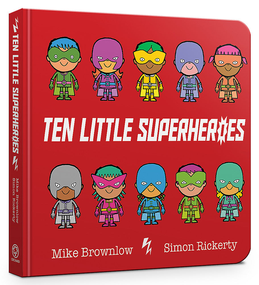 Ten Little Superheroes