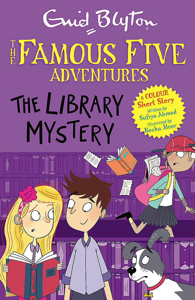 Famous Five Colour Short Stories: The Library Mystery (#16 )