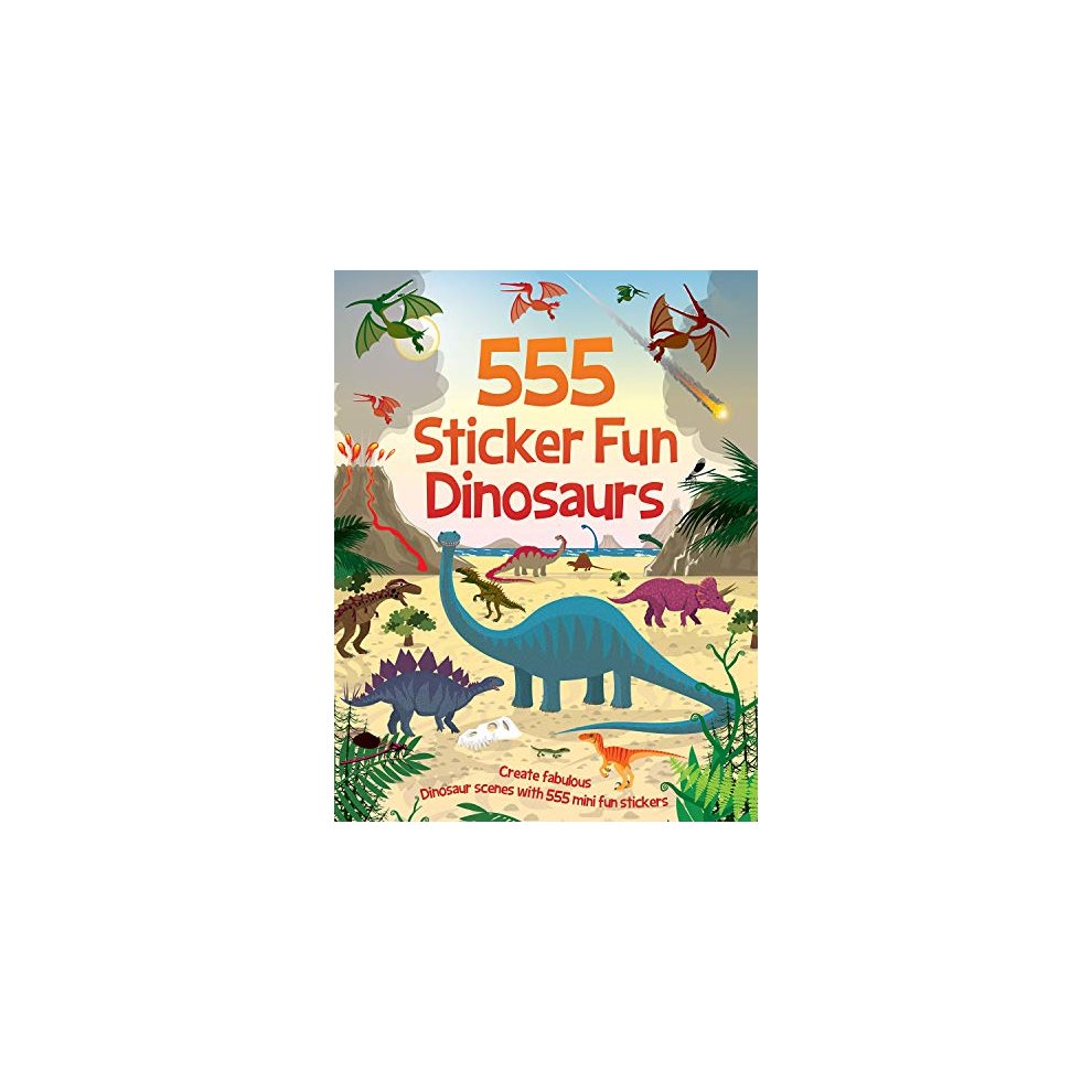 Oakley Graham 555 Sticker Fun - Dinosaurs Activity Book (Paperback)