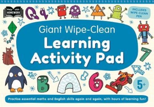Giant Wipe-Clean Learning Activity Pad 5+
