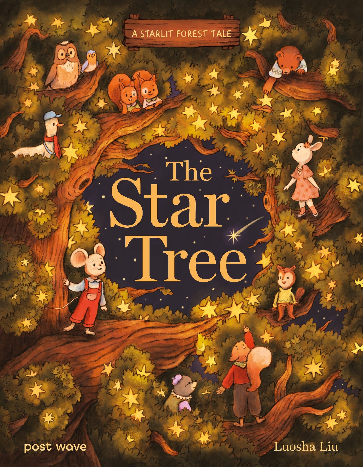 A Starlit Forest Tale: The Star Tree