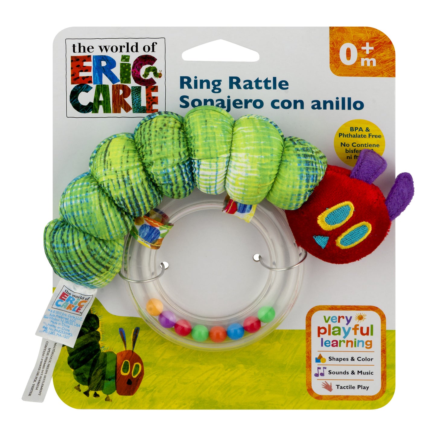 Very Hungry Caterpillar Ring Rattle