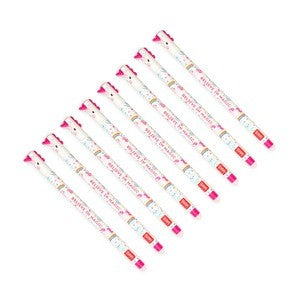 Legami Erasable Gel Pen Rollerball Office Writing Stationery Unicorn Pink Ink