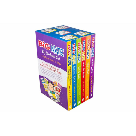 Big Nate Big Six-Book Set by Lincoln Peirce 6 Book Collection