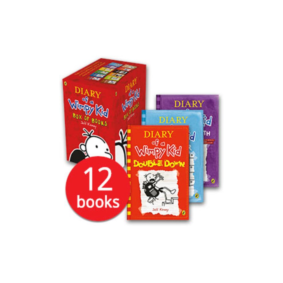 Diary of a Wimpy Kid Collection 12 Books Box Set