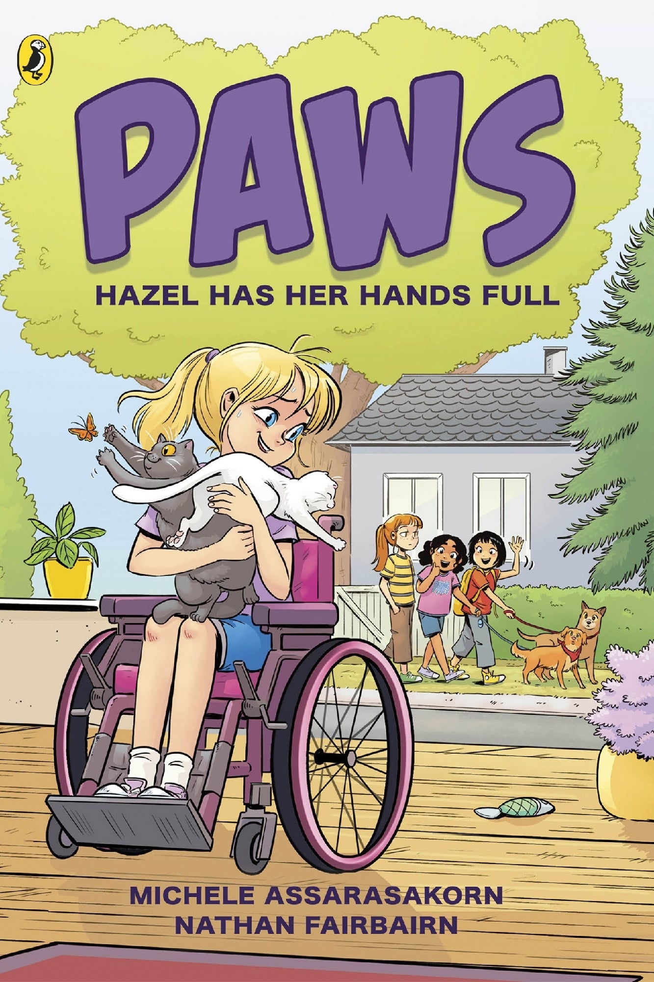 Hazel Has Her Hands Full (#4 PAWS)