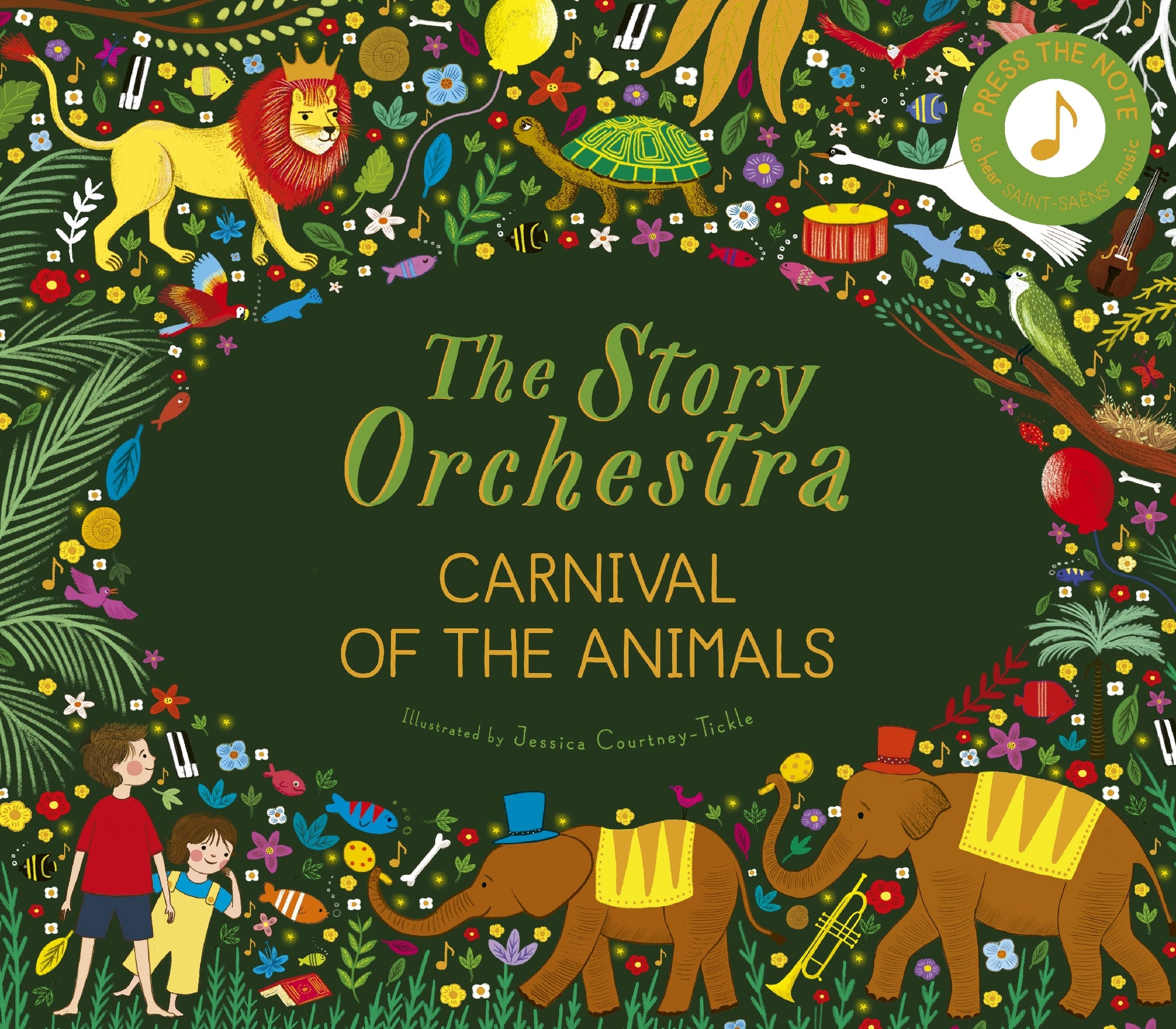 Carnival of the Animals (Story Orchestra): Press the note to hear Saint-Saens' music