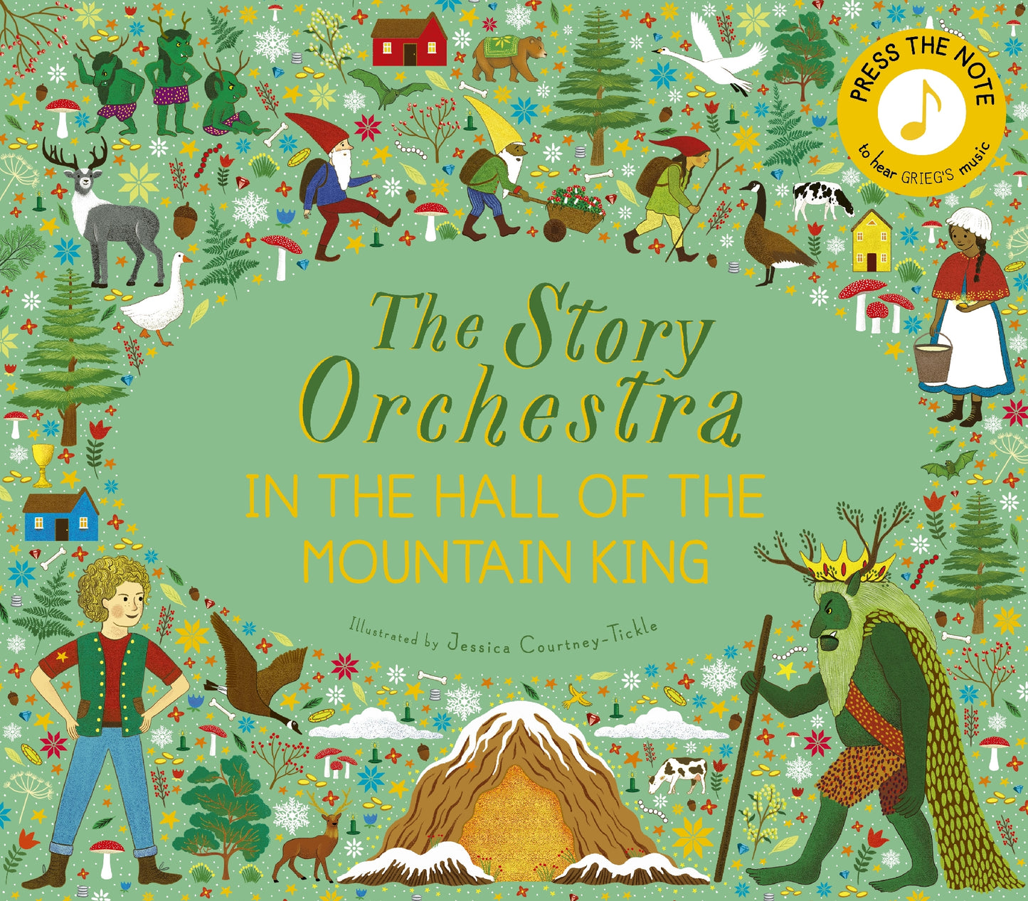 In the Hall of the Mountain King (Story Orchestra): Press the note to hear Grieg's music