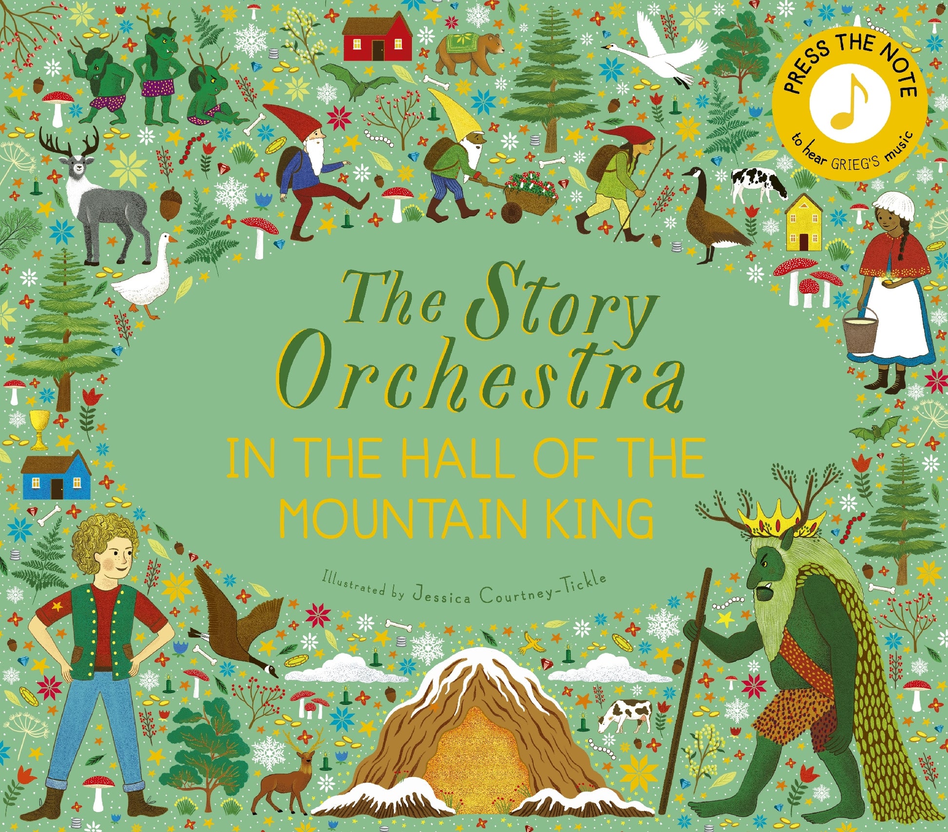 In the Hall of the Mountain King (Story Orchestra): Press the note to hear Grieg's music
