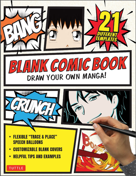Draw Your Own Manga! Sketchbook Journal Notebook