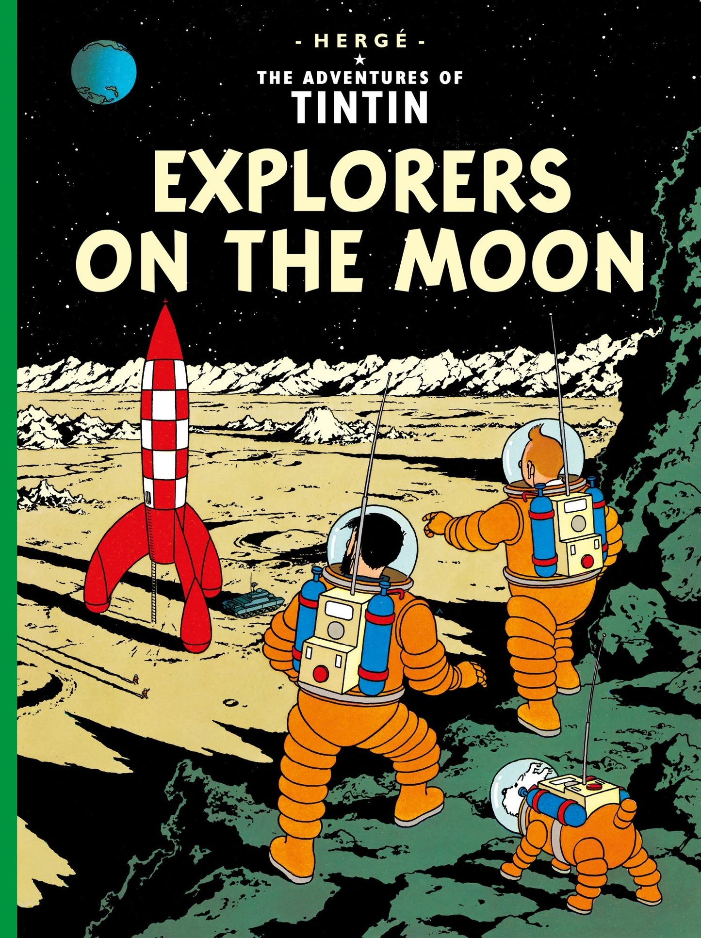 Explorers on the Moon (The Adventures of Tintin #17)