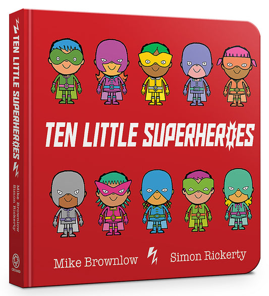 Ten Little Superheroes