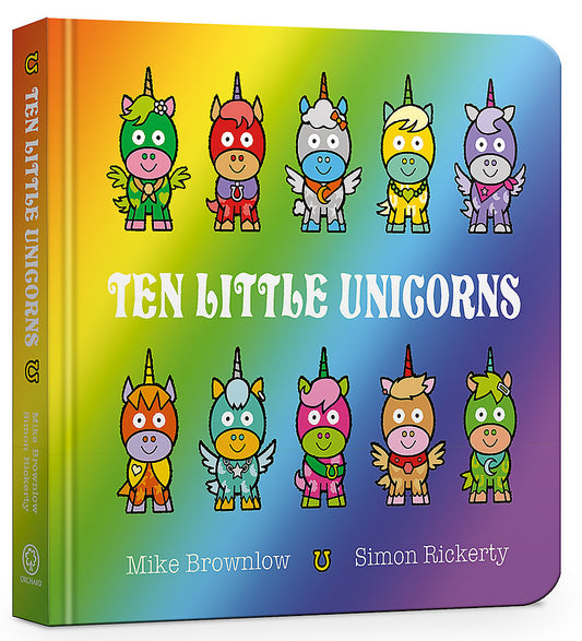 Ten Little Unicorns BOARD BOOK