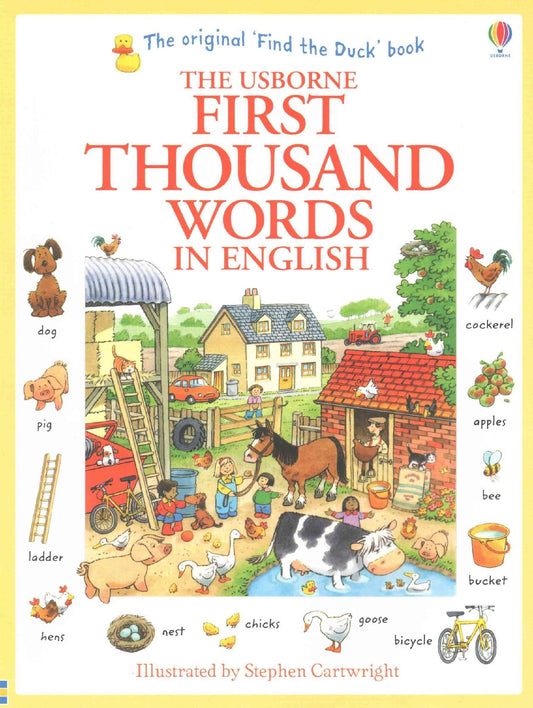 First Thousand Words In English