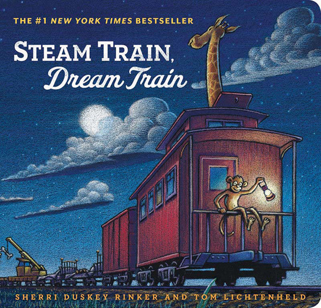 Steam Train Dream Train Board Book