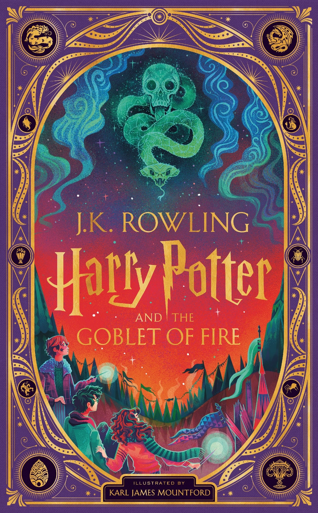 Harry Potter and the Goblet of Fire: A sumptuously illustrated gift book with magical interactive surprises