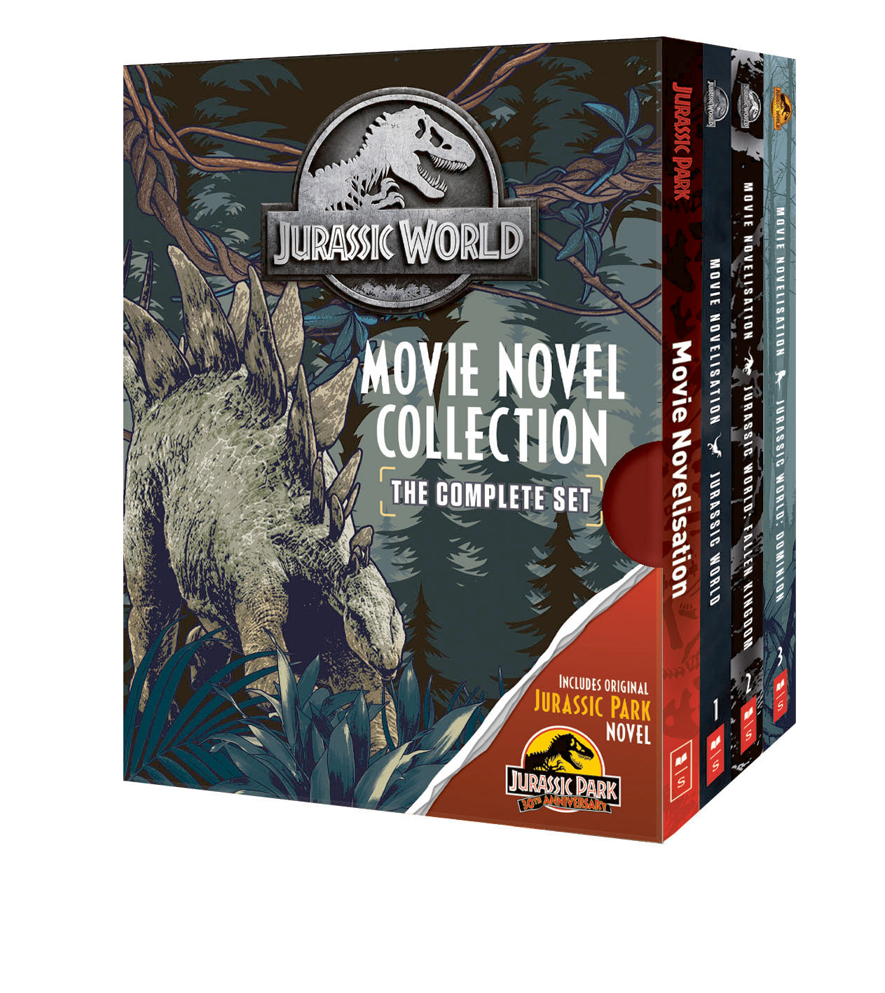 Jurassic World: Movie Novel 4-Book Collection: The Complete Set (Universal)