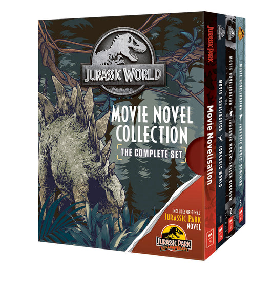 Jurassic World: Movie Novel 4-Book Collection: The Complete Set (Universal)