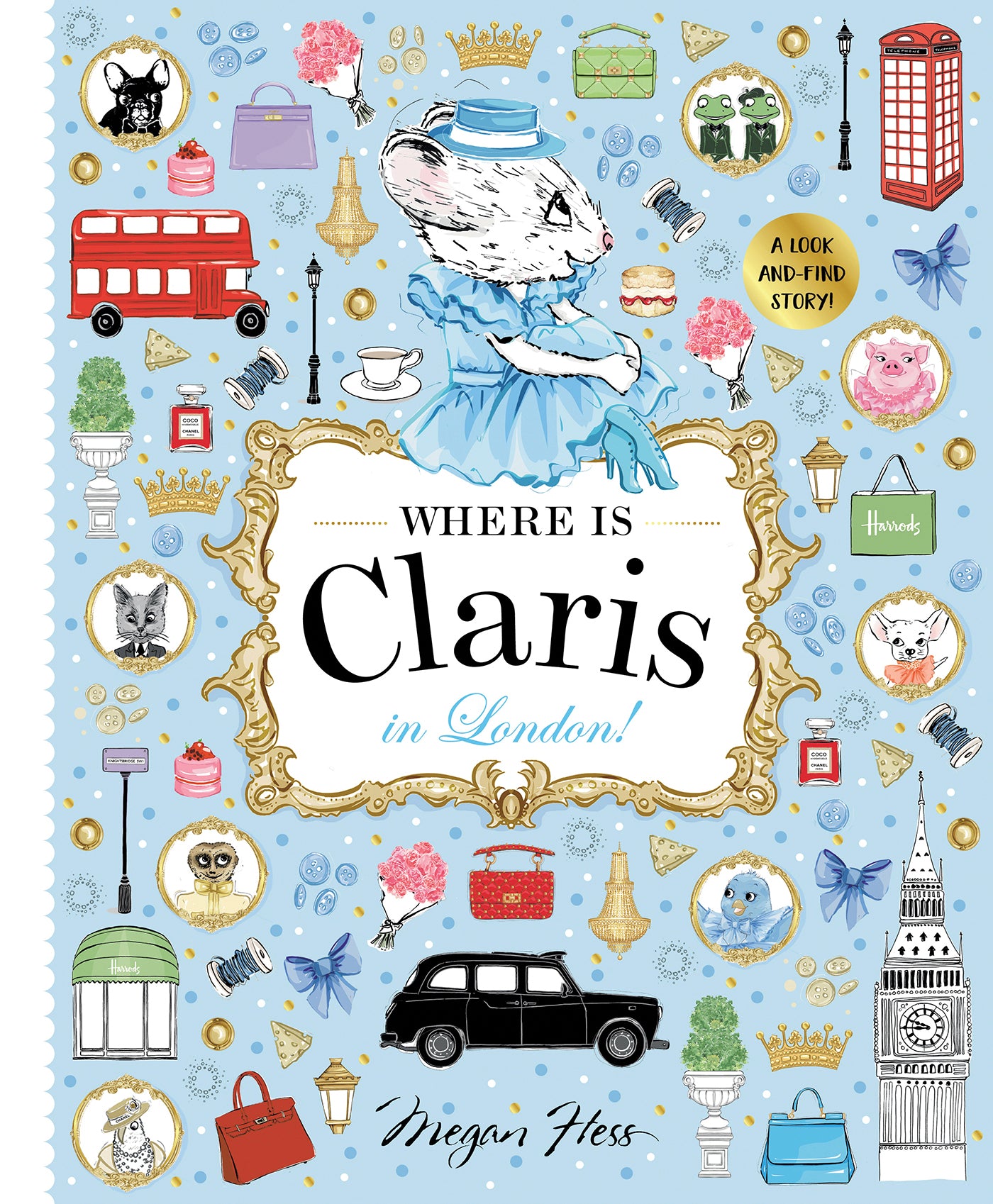 Where is Claris in London!: Claris: A Look-and-find Story!