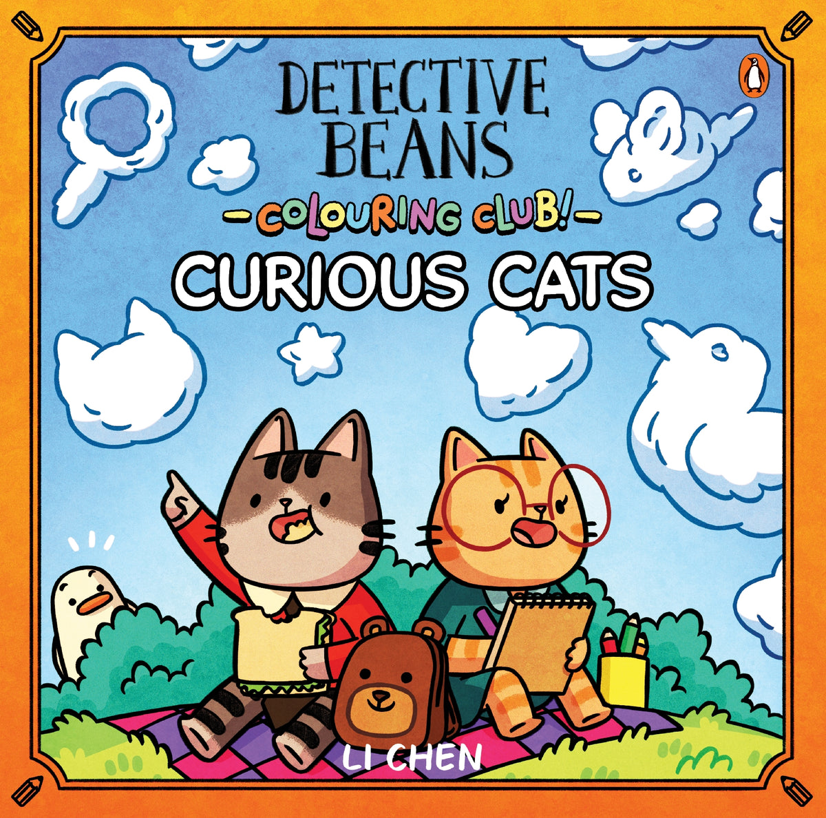 Detective Beans Colouring Club