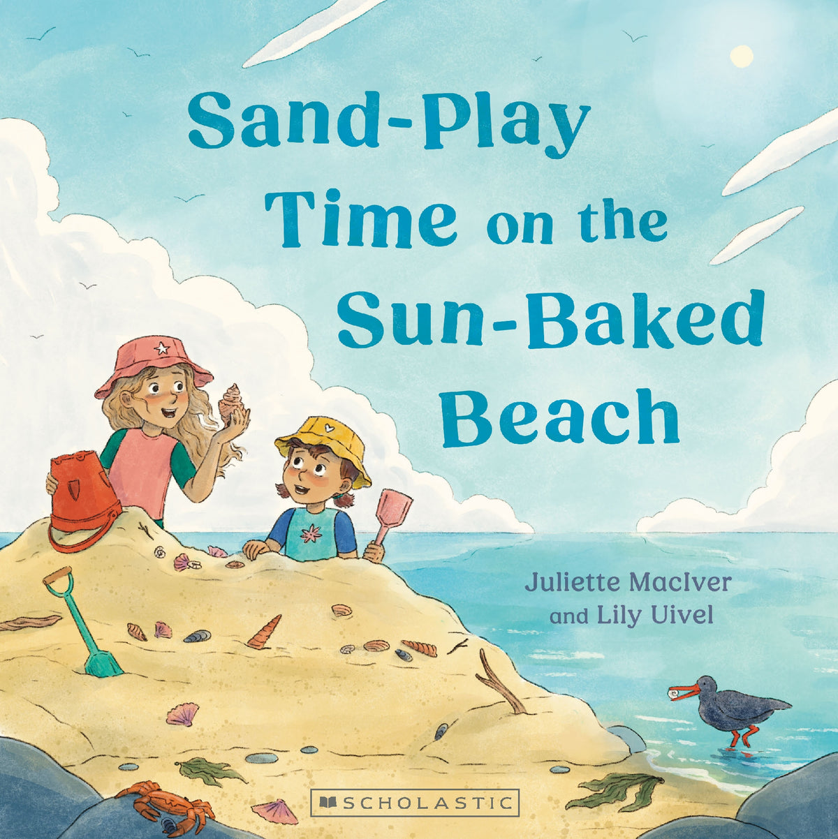 Sand-Play Time on the Sun-Baked Beach