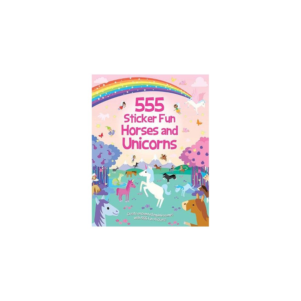 Oakley Graham 555 Sticker Fun - Horses and Unicorns Activity Book (Paperback)