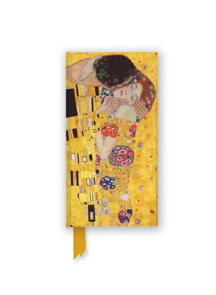 Notebook : The Kiss by Gustav Klimt (Slimline Foiled)