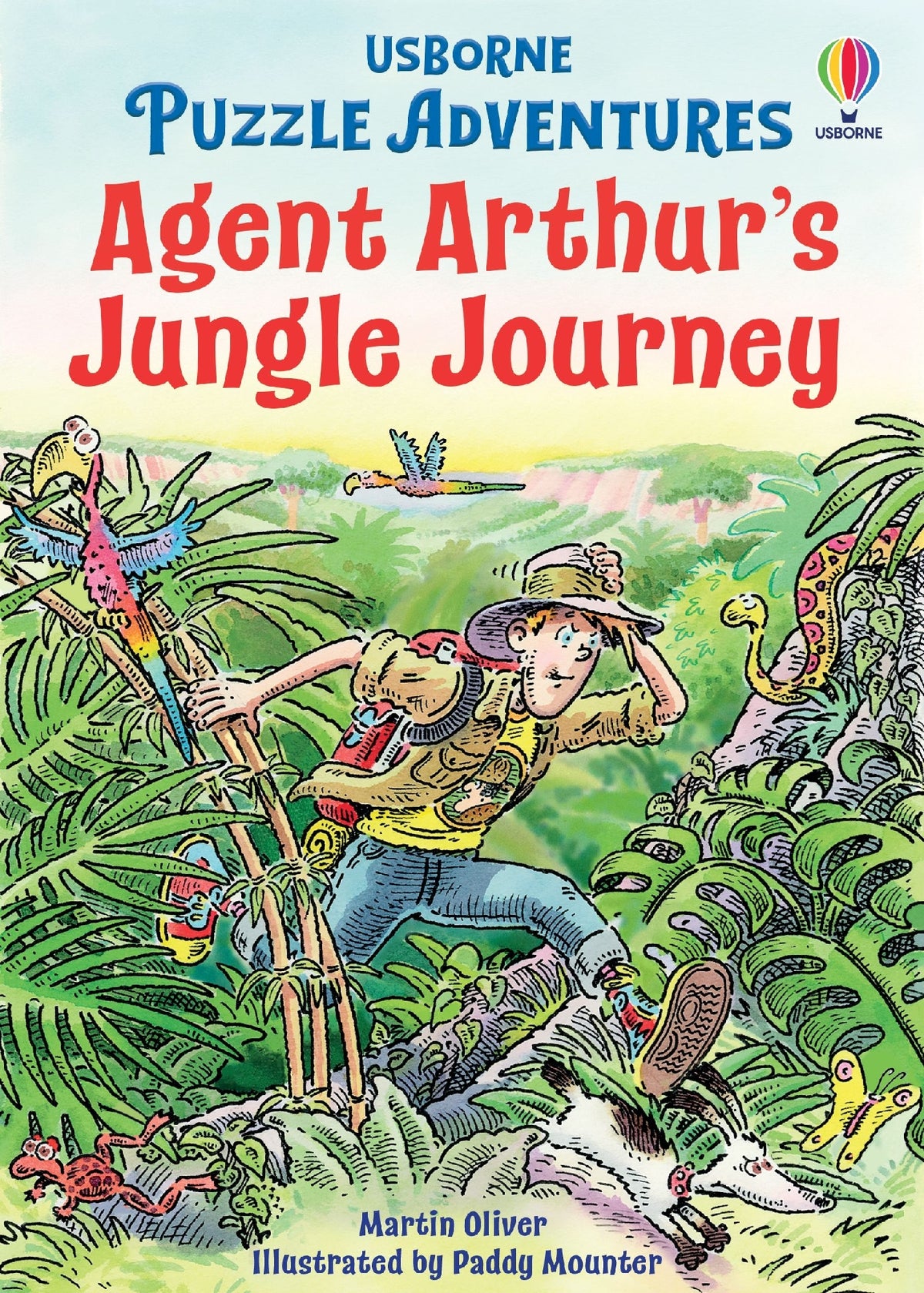 Agent Arthur's Jungle Journey: Usborne Puzzle Adventures