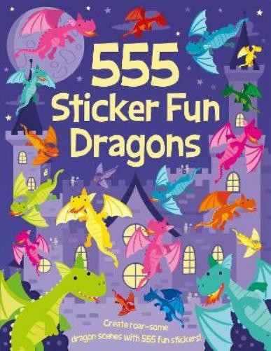 Oakley Graham 555 Sticker Fun Dragons (Paperback)