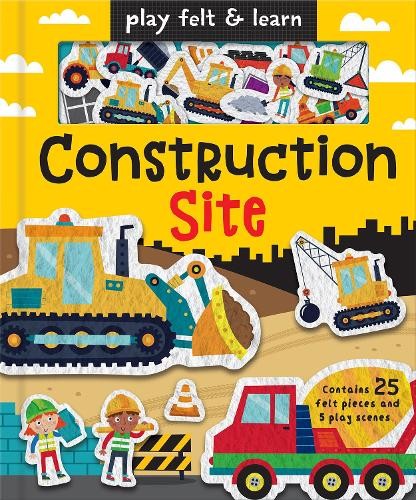 Alice Barker Play Felt Construction Site (Board Book)