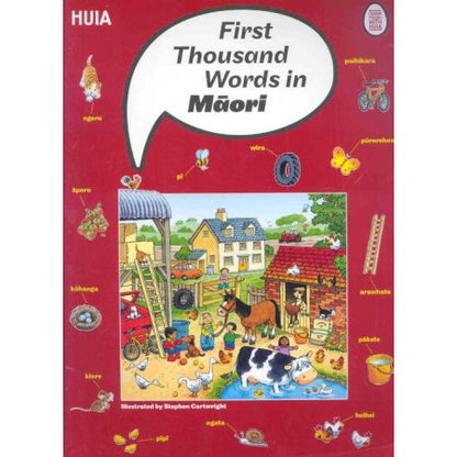 First Thousand Words in Maori (Paperback)