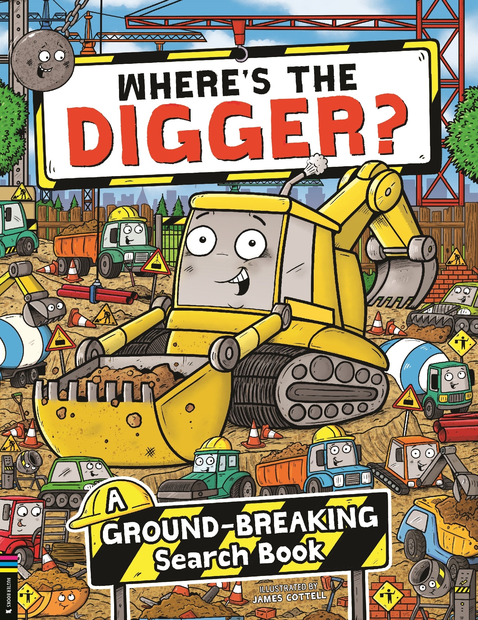 WhereÃ¢â‚¬â„¢s the Digger?: A Ground-breaking Search and Find Book