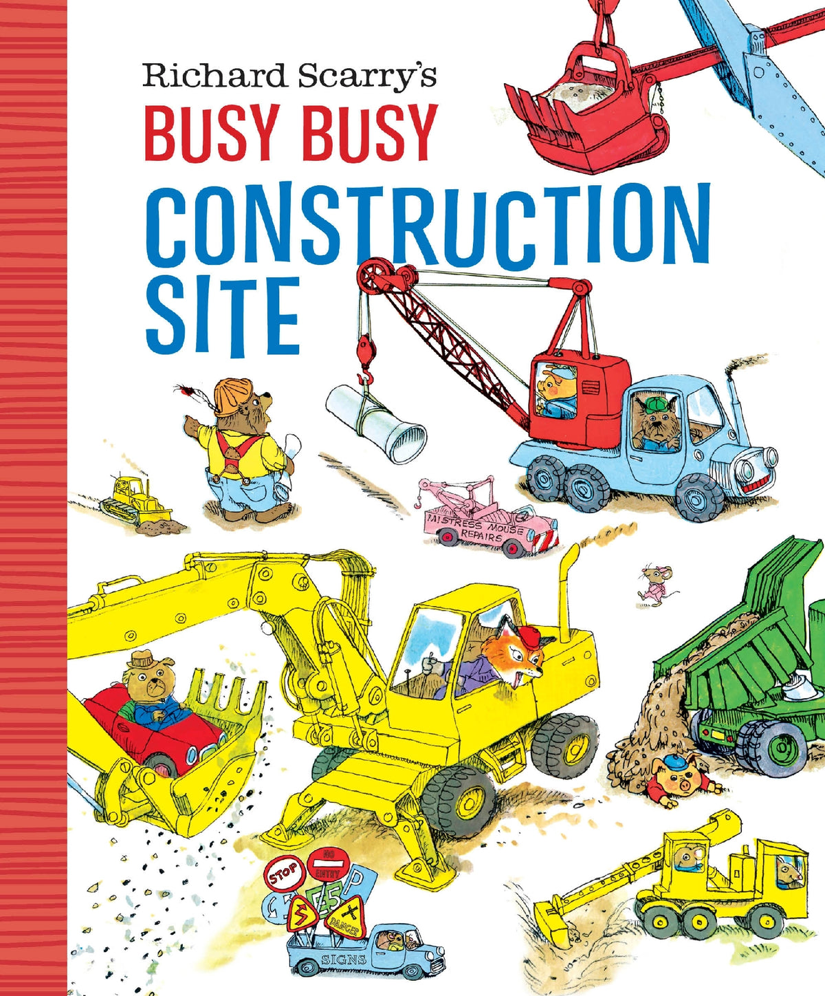 Richard Scarry's Busy Busy Construction Site (Board Book)