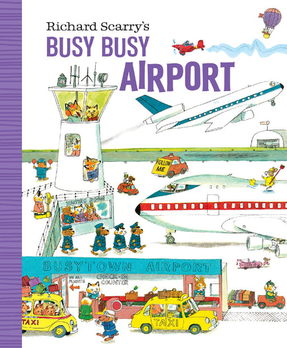 Richard Scarry's Busy Busy Airport (Board Book)